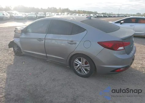 2019 Hyundai Elantra Sel from USA, damaged, VIN KMHD84LF5KU743116
